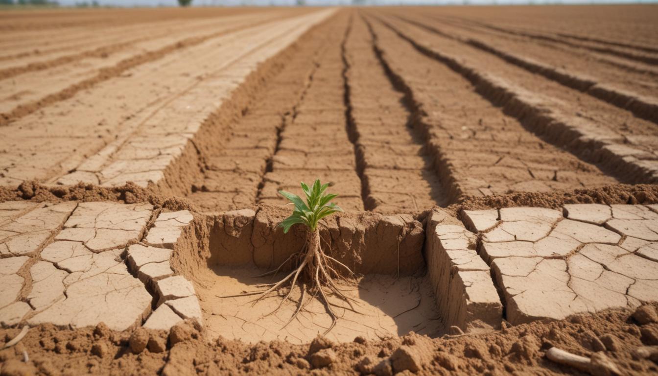 Como o gesso agrícola melhora o enraizamento profundo e protege a lavoura contra a seca