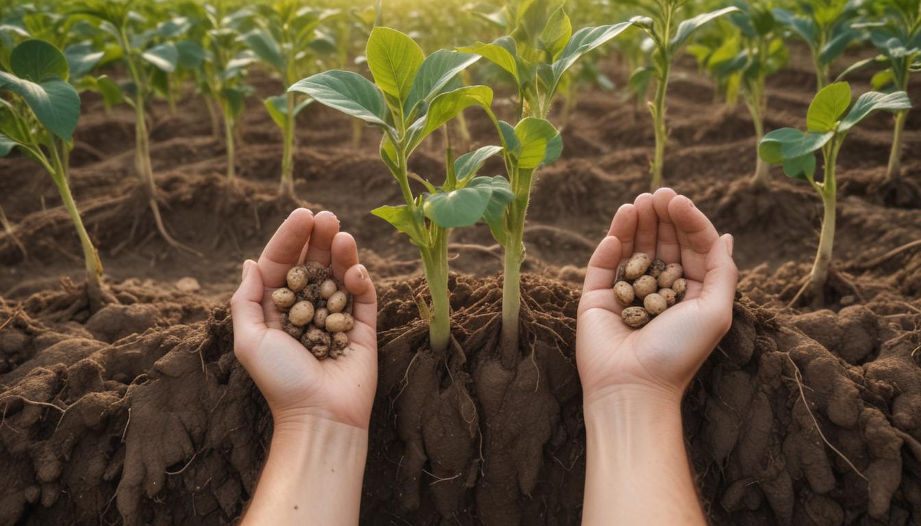 Como os Inoculantes com Co-inoculação de Bradyrhizobium e Azospirillum Aumentam a Produtividade da Soja e Economizam Nitrogênio