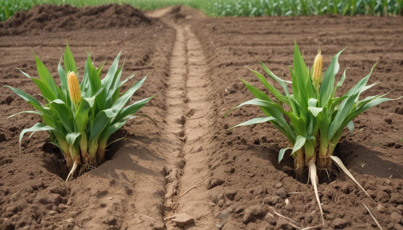 Como o gesso agrícola ajuda a aprofundar as raízes do milho e protege a lavoura contra o veranico