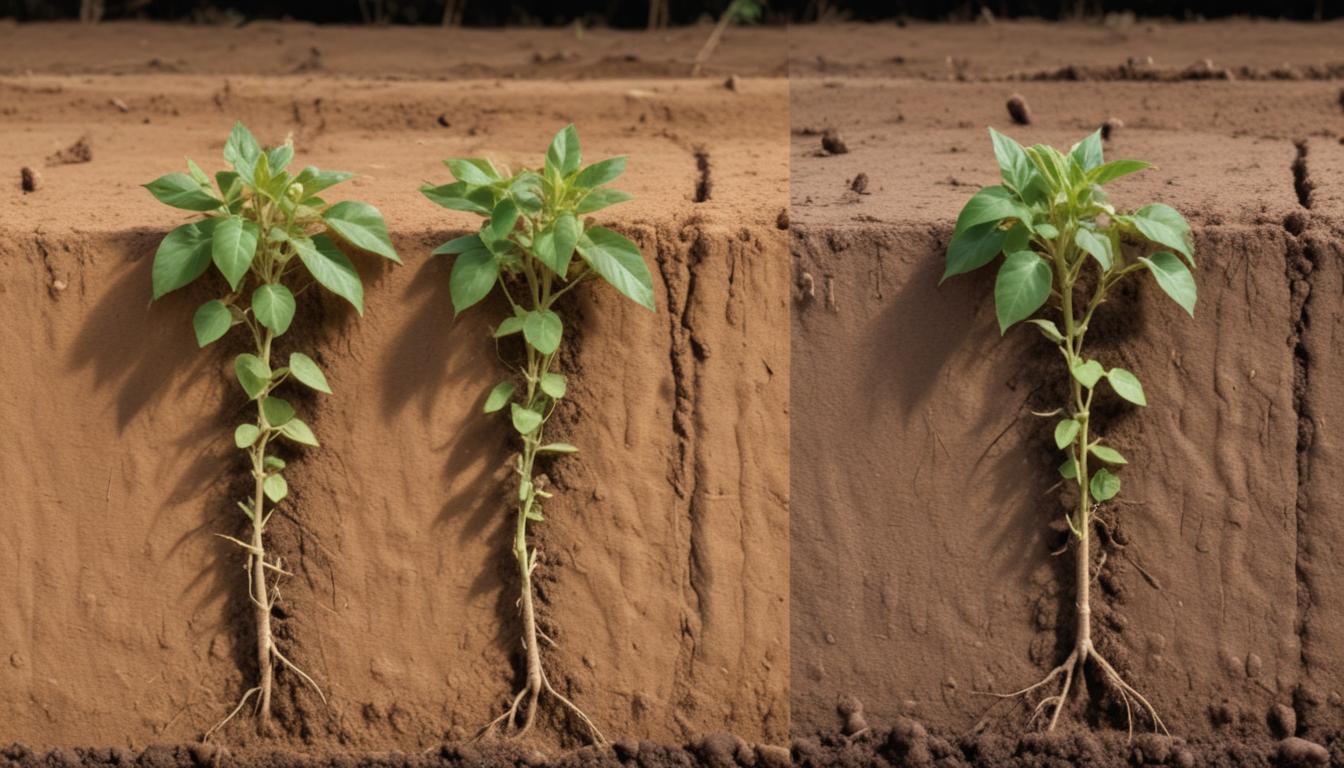 Como o Gesso Agrícola Melhora o Enraizamento Profundo da Soja no Cerrado