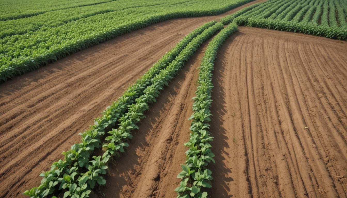 Como o gesso agrícola melhora a raiz das plantas em solos compactados